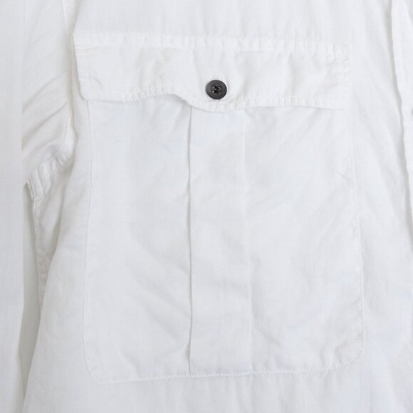 Dries Van Noten Shirt White Utility Long Sleeve Button Down Large EU 42 - Picture 7 of 15